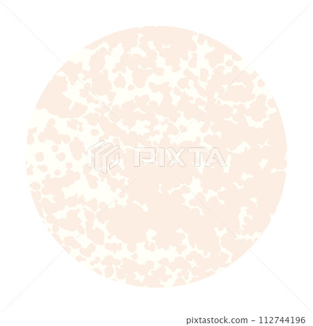 Simple empty circle with texture isolated on white background. Template for design. Vector illustration. Simple empty circle with texture isolated on white background. Template for design. Vector illustration. 112744196