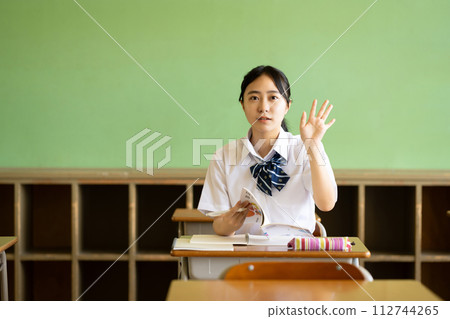 School life image material School life image material 112744265