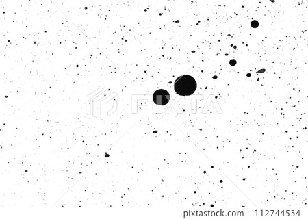 Abstract texture of black paint. Abstract texture of black paint. 112744534