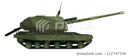 Armored fighting vehicle. Army machine. Military tracked transport Armored fighting vehicle. Army machine. Military tracked transport 112747336