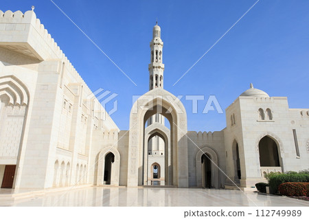 Grand Mosque - Sultan Qaboos Grand Mosque in Muscat, Oman Grand Mosque - Sultan Qaboos Grand Mosque in Muscat, Oman 112749989