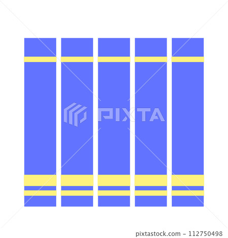 5 simple books blue 112750498