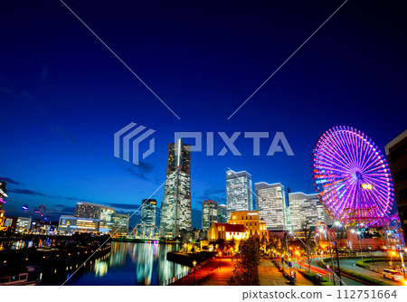 橫濱夜景港未來 112751664