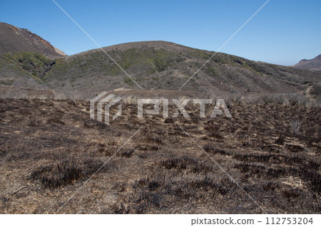 Kusasenri after burning the fields 112753204
