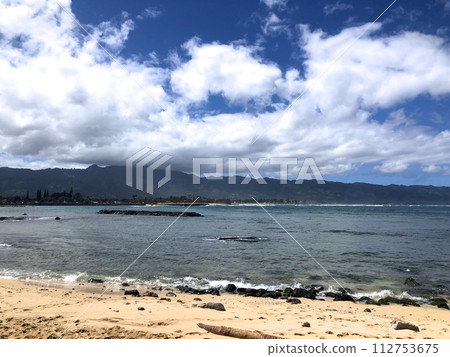 《夏威夷》哈雷瓦海灘風光 112753675