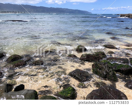 《夏威夷》哈雷瓦海灘風光 112753833