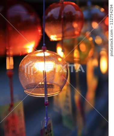 Tanabata wind chime festival at Tomi Rokusho Sengen Shrine Tanabata wind chime festival at Tomi Rokusho Sengen Shrine 112754294
