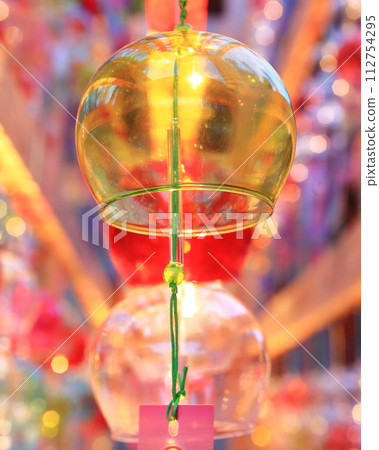 Tanabata wind chime festival at Tomi Rokusho Sengen Shrine Tanabata wind chime festival at Tomi Rokusho Sengen Shrine 112754295