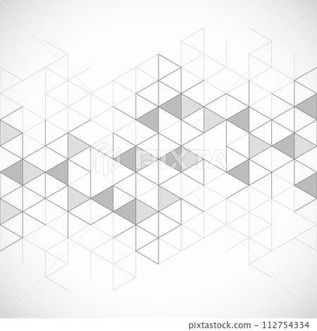 Abstract geometric background with triangle shape pattern 112754334