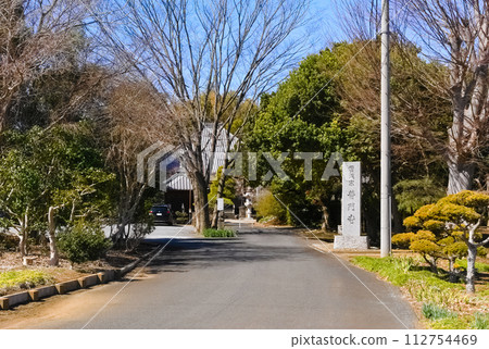 Around Fumonji, Noda City, Chiba Prefecture March 2024 112754469