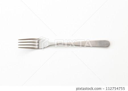 fork on white background fork on white background 112754755