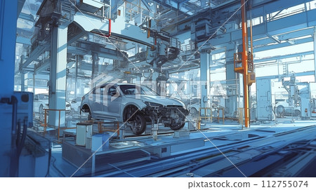 car assembly factory 19 car assembly factory 19 112755074