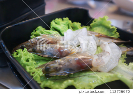 raw shrimp , raw prawn or shrimp for cook raw shrimp , raw prawn or shrimp for cook 112756670
