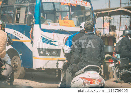 The streets of India The streets of India 112756695