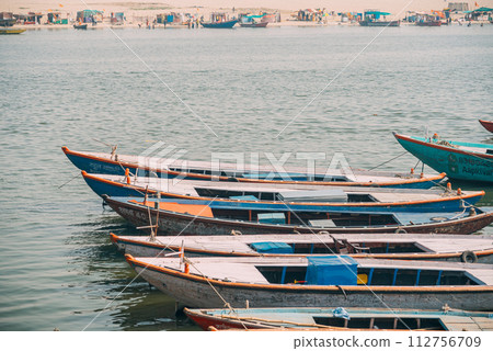 印度瓦拉納西城市景觀 印度瓦拉納西城市景觀 112756709