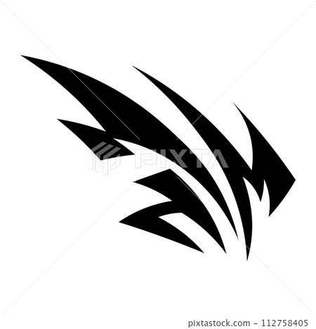 Shape Icon White vector abstract shape icon on white background - Stock Illustration ...