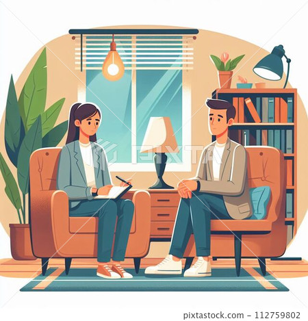 Relaxed job consultation 112759802