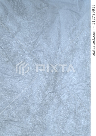 Background material expressing ruggedness using Japanese paper (silver) 112759913