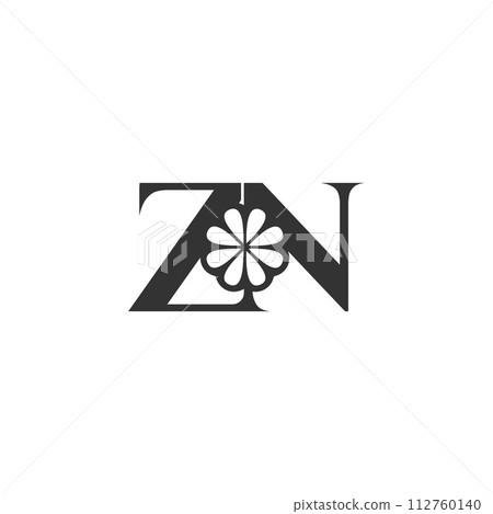 ZN or NX logo and icon design 112760140