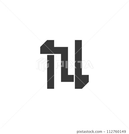 ZN or NX logo and icon design 112760149