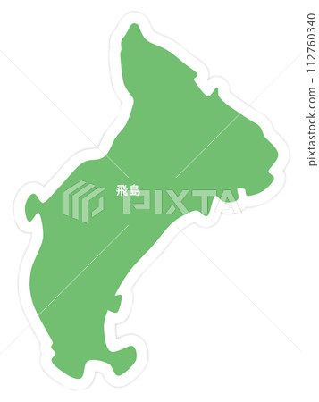 飛島的形狀(山形縣) 飛島的形狀(山形縣) 112760340