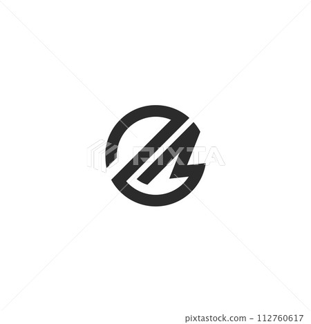 ZM or MZ logo and icon design 112760617