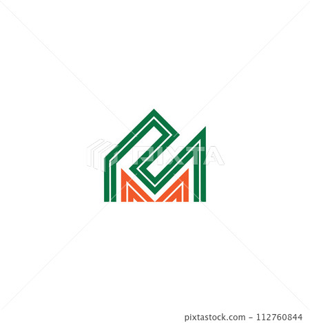 ZM or MZ logo and icon design ZM or MZ logo and icon design 112760844