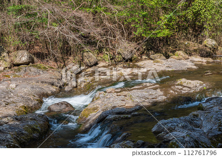 布雲川，京都山間溪流，京都府笠置町木津川支流 112761796