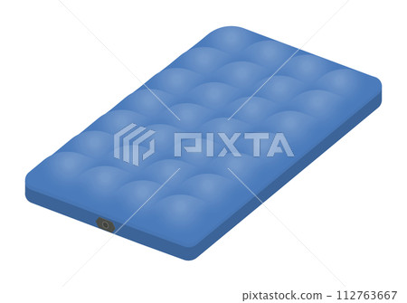 氣墊床插畫 112763667