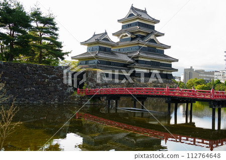 National treasure Matsumoto castle National treasure Matsumoto castle 112764648