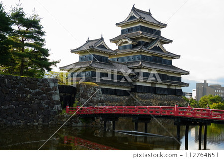National treasure Matsumoto castle National treasure Matsumoto castle 112764651