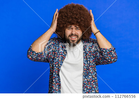 Sad Caucasian man loses becoming surprised by lottery results, bad fortune loss unlucky fortune news Sad Caucasian man loses becoming surprised by lottery results, bad fortune loss unlucky fortune news 112766556