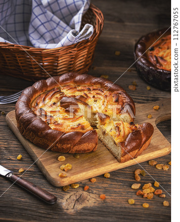 Homemade golden raisin bread Homemade golden raisin bread 112767055