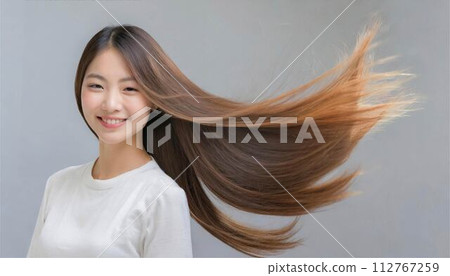 Beauty beauty woman person hair fluttering image background 112767259
