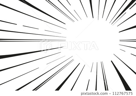 Manga line action effect radial rays, burst frame comic book motion black and white, monochrome style, anime super hero decoration, speed or explosion design. Manga line action effect radial rays, burst frame comic book motion black and white, monochrome style, anime super hero decoration, speed or explosion design. 112767575