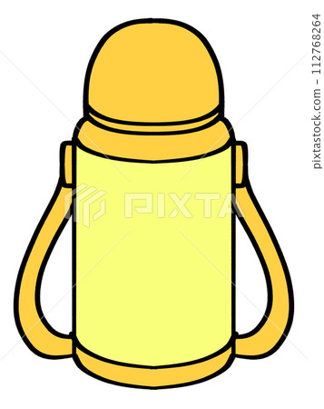 Illustration material of simple water bottle Illustration material of simple water bottle 112768264