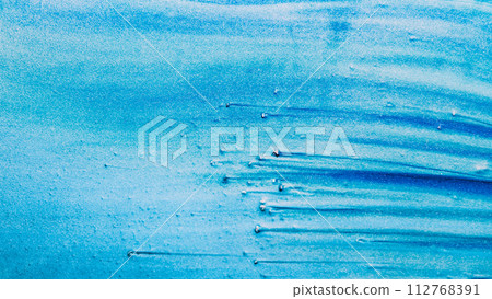Blue sand texture grain wave paint ice particles Blue sand texture grain wave paint ice particles 112768391