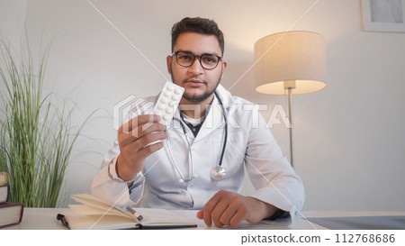 Online prescription consultation man pills video 112768686