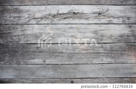 Old wood plank texture background 112768816