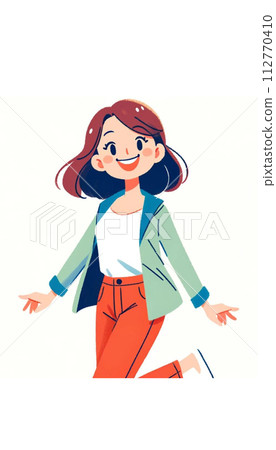 一個女人的插圖 112770410