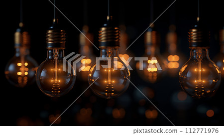 古董裸燈泡 112771976