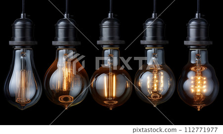 古董裸燈泡 112771977