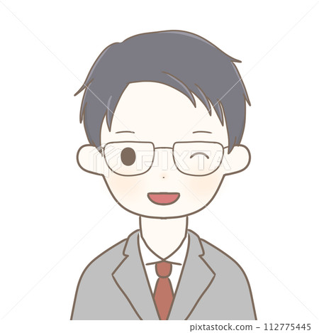商人圖標眨眼 112775445