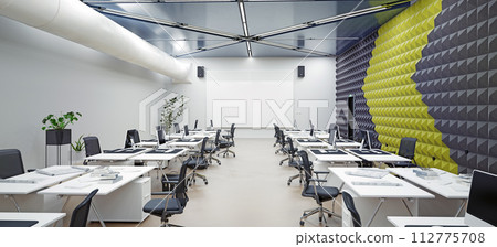 modern office interior modern office interior 112775708