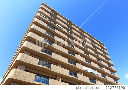 出租公寓和住宅區的形象 112776190