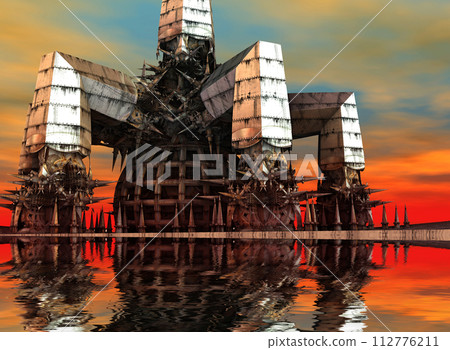 Computer rendered virtual scenery Computer rendered virtual scenery 112776211