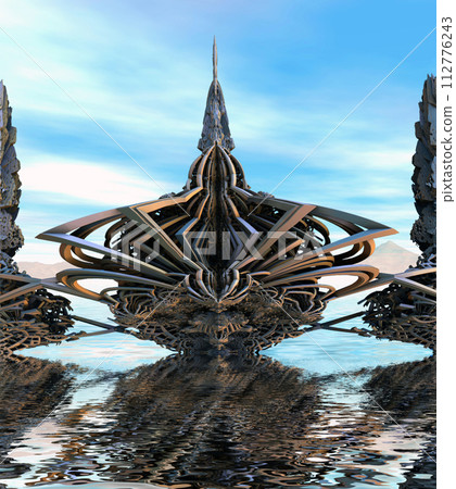 Computer rendered virtual scenery Computer rendered virtual scenery 112776243