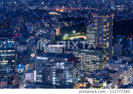 [Tokyo] Tokyo skyline/city night view 112777360