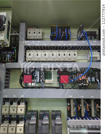 Electrical control panel production Electrical control panel production 112777914