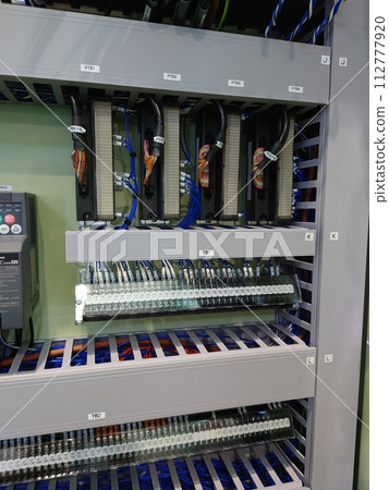 Electrical control panel production Electrical control panel production 112777920
